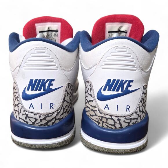 Nike Air Jordan 3 Retro OG BG True Blue 2016 6.5Y / Women's 8 - 854261-106 - Picture 6 of 9